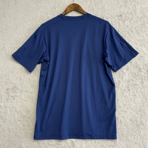 NEW Adidas Men's Size M Blue Regular Fit Active T-Shirt - Picture 3 of 7